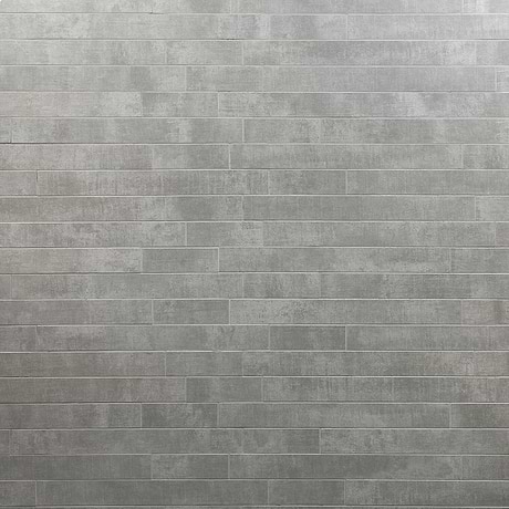 Basic Roadway Cement Ash Gray Brick Matte Porcelain Mosaic