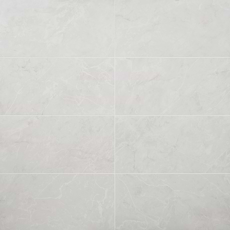 Boscato Cream White 12x24 Marble Look Matte Porcelain Tile