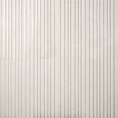 Vanilla Barcode Warm White 12x24 3D Polished and Honed Marble Tile