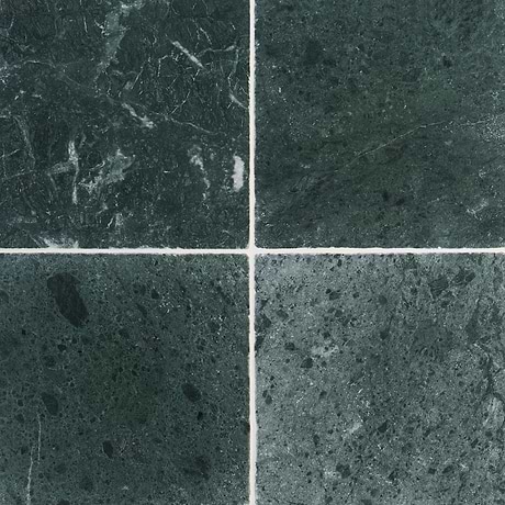 Avanti Verde Green 12x12 Tumbled Marble Tile