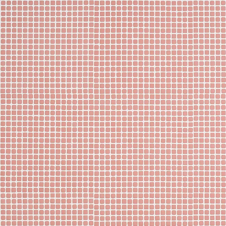 Venini Pink 1/2" Mini Square Frosted Glass Mosaic Tile
