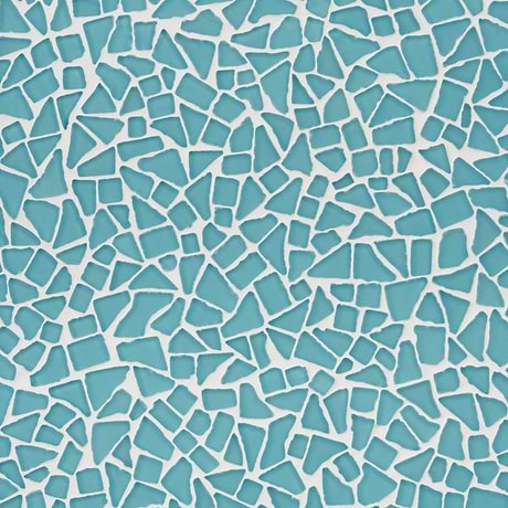 Fiji Pacific Blue Frosted Matte Glass Mosaic Tile
