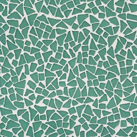 Fiji Seafoam Green Frosted Matte Glass Mosaic Tile