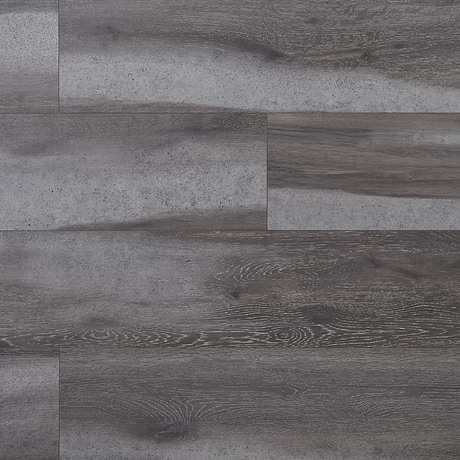 Woodcrete Charcoal Gray Rigid Core Click 12x48 Luxury Vinyl Tile