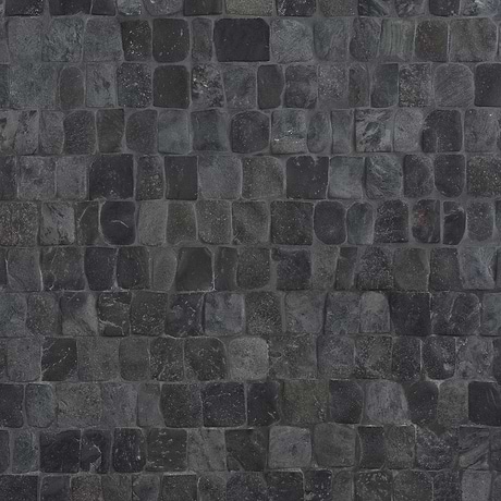 Nature Pathway Alor Black 2" Natural Stone Mosaic Tile
