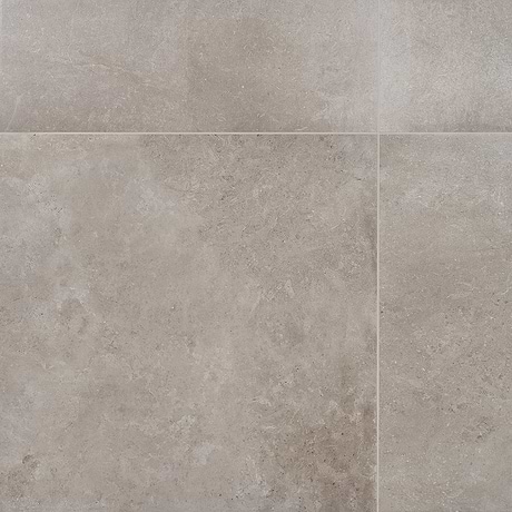 Saint Remy Grigio Gray 3D Textured Veining 36x36 Limestone Look Semi-Polished Porcelain Tile