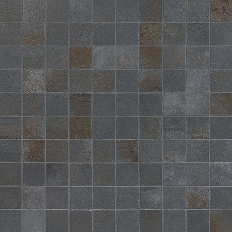 Flatiron Black 2x2 Matte Porcelain Mosaic By Angela Harris