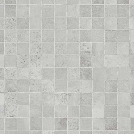 Hewlett Metal Silver 2x2 Matte Porcelain