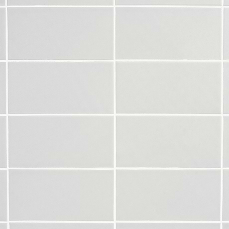 Maddox Cool Gray 4X8 Matte Ceramic Subway Tile by Stacy Garcia