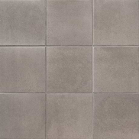 Art Geo Mist Gray 8x8 Matte Porcelain Tile by Elizabeth Sutton
