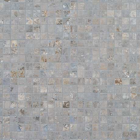 Portrait Ocean Blue 1x1 Matte Porcelain Mosaic