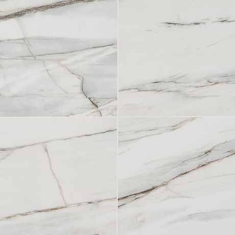 dreamstone Carpaccio White 12x24 Matte Porcelain Tile