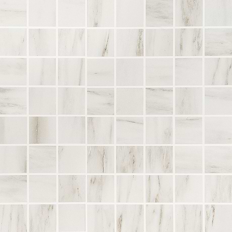 dreamstone Dolomite Snow White 2x2 Matte Porcelain Mosaic