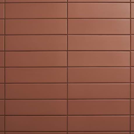 Roller Terracotta 3x11 Matte Porcelain Subway Tile