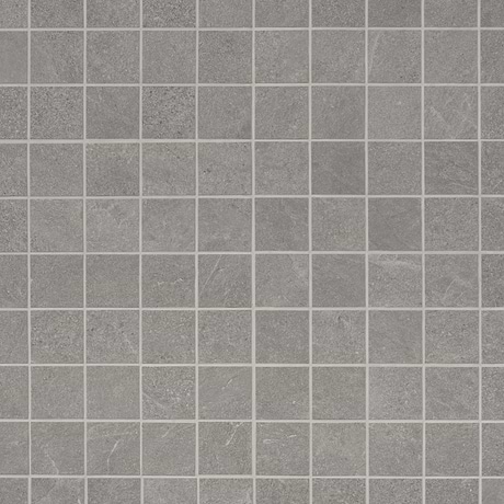 Era Silver Gray 2x2 Limestone Look Matte Porcelain Mosaic Tile
