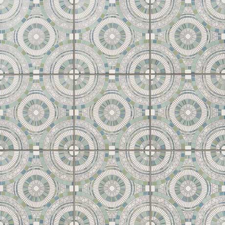 Basilico Ocean Green 8x8 Matte Porcelain Tile