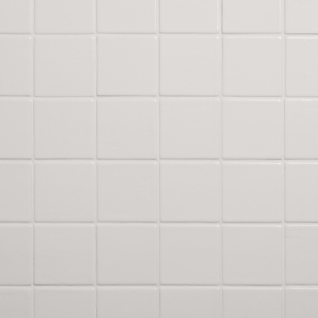 Morocco Blanco White 4x4 Square Glossy Porcelain Tile