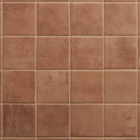 Morocco Terracotta 4x4 Square Matte Porcelain Tile