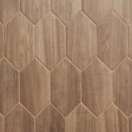 Morocco Willow Brown 4x8 Picket Matte Porcelain Tile
