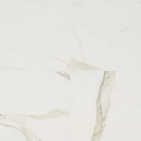 Versilia Calacatta Oro White 24X24 Polished Porcelain Tile