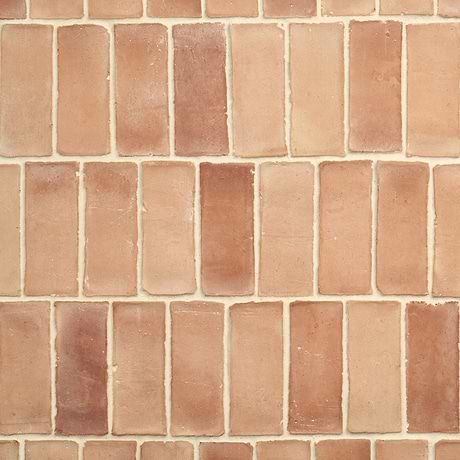 Terra Villa Presealed Genuine Terracotta Sand Beige 2x6 Matte Terracotta Tile