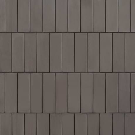 Color One Charcoal Gray 2x8 Matte Cement Subway Tile