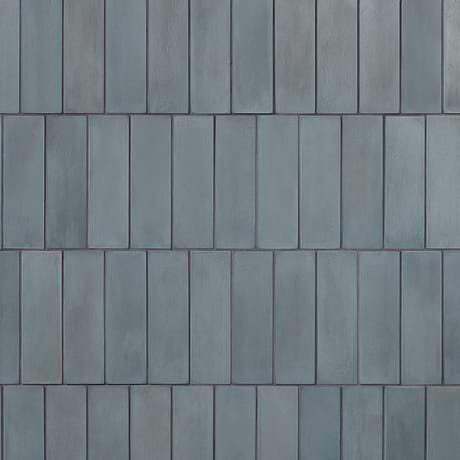 Color One Teal Blue 2x8 Matte Cement Subway Tile