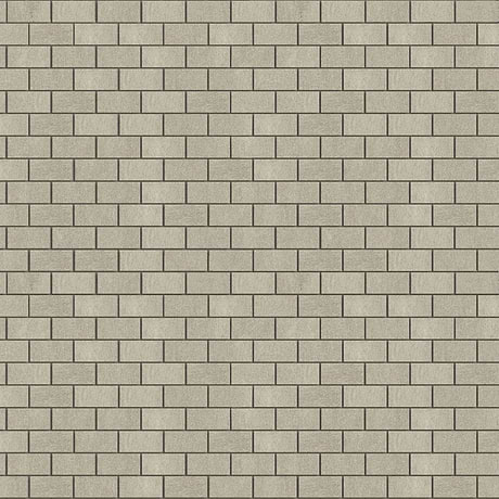 Karo Light Gray 1x2 Brick Matte Porcelain Mosaic