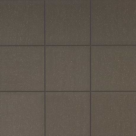 Elemental Pewter Brown 6x6 Ceramic Quarry Tile