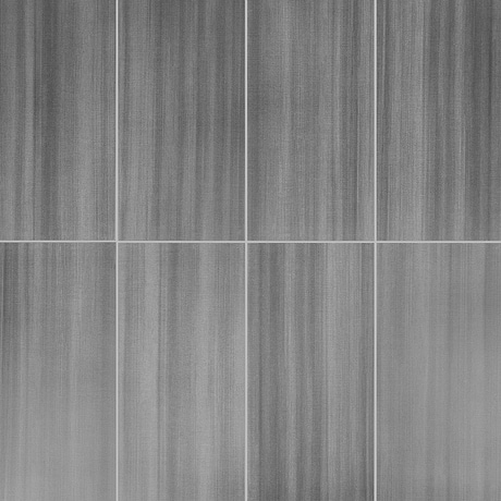 Bestow Arku Charcoal Gray 12x24 Textured Porcelain Tile