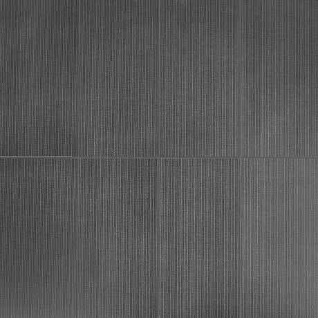 Bestow Telares Charcoal Gray 12x24 Textured Porcelain Tile