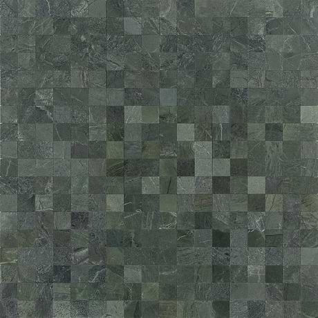 Tia Verde Green 2x2 Honed Marble Mosaic Tile