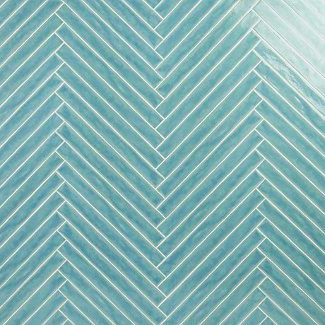 Carolina Bay Blue 2X20 Polished Ceramic Tile