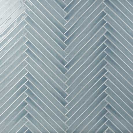 Carolina Sky Blue 2X20 Polished Ceramic Tile