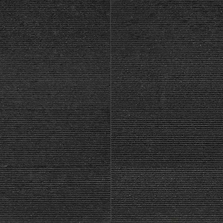 Rakestone Carved Split Noir Black 12x24 Textured Honed Basalt Stone Tile