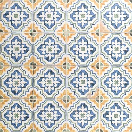 Saltillo Sol Multicolor 9x9 Matte Porcelain Tile