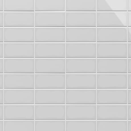 Park Hill Light Gray 3X6 Polished Porcelain Subway Tile