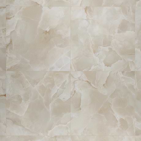 Harmonyx Coconut White 48x48 Onyx Look Satin Porcelain Tile