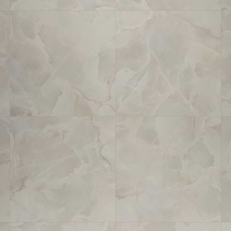 Harmonyx Vanilla White 48x48 Onyx Look Satin Porcelain Tile