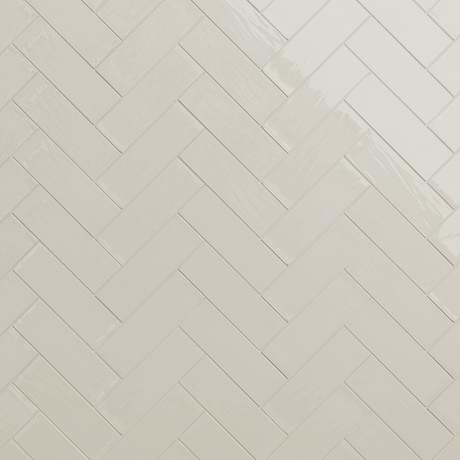 Santa Monica Ivory Beige 4X12 Polished Ceramic Subway Tile