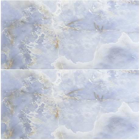 Lumina Onyx Caspian Blue 24x48 Polished Porcelain Tile