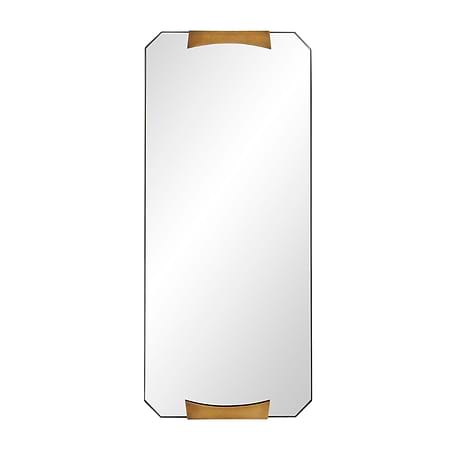 Arteriors Kris 21"x48.5" Blackened Iron Rectangle Mirror
