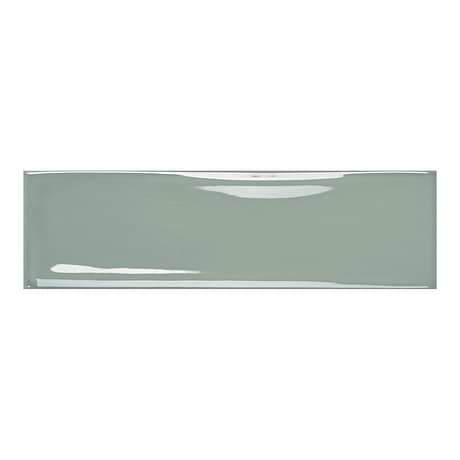 Vitality Mint Green 3x10 Glossy Ceramic Tile