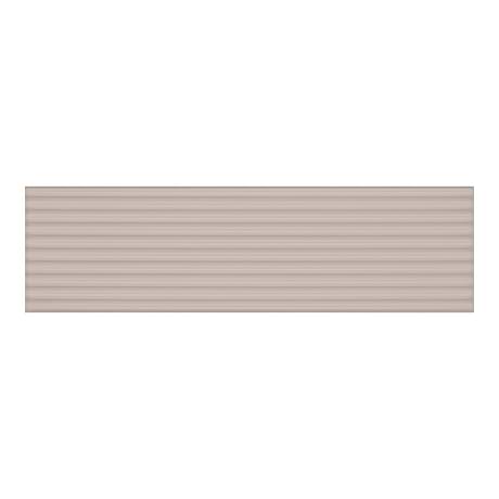 Vitality Beige Lines 3x10 Matte Ceramic Tile