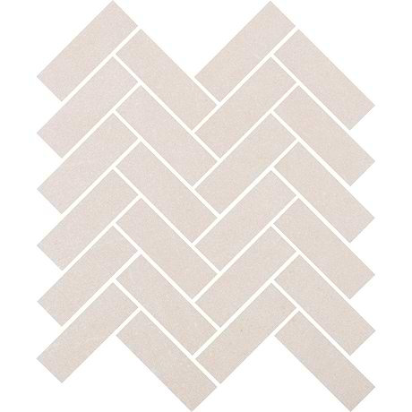 Voyage Sand Beige 1x4 Herringbone Matte Porcelain Mosaic Tile