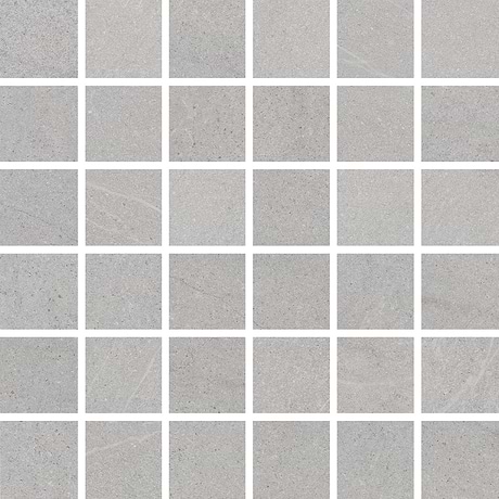 Voyage Silver Gray 2x2 Matte Porcelain Mosaic Tile