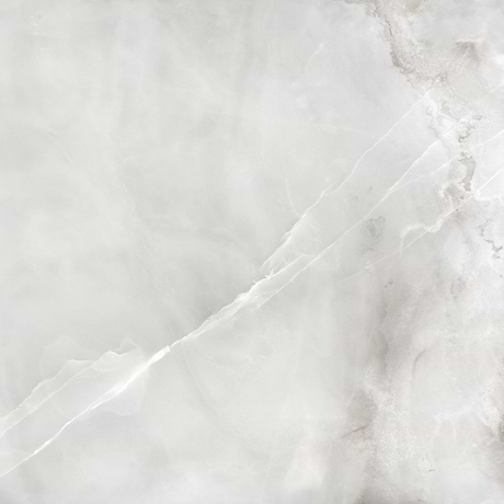 Luminere Onyx Nuvolato White 24x24 Polished Porcelain Tile