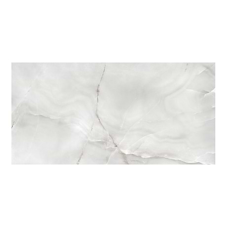 Luminere Onyx Nuvolato White 24x48 Matte Porcelain Tile