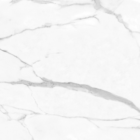 Luminere Statuario Nuovo White 32x32 Polished Porcelain Tile