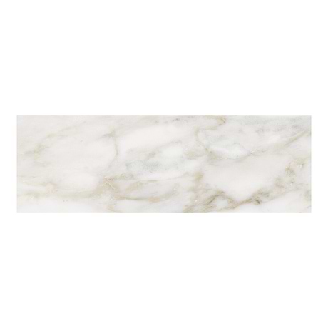 Luminere Calacatta Paonazzo White 4x12 Polished Porcelain Tile